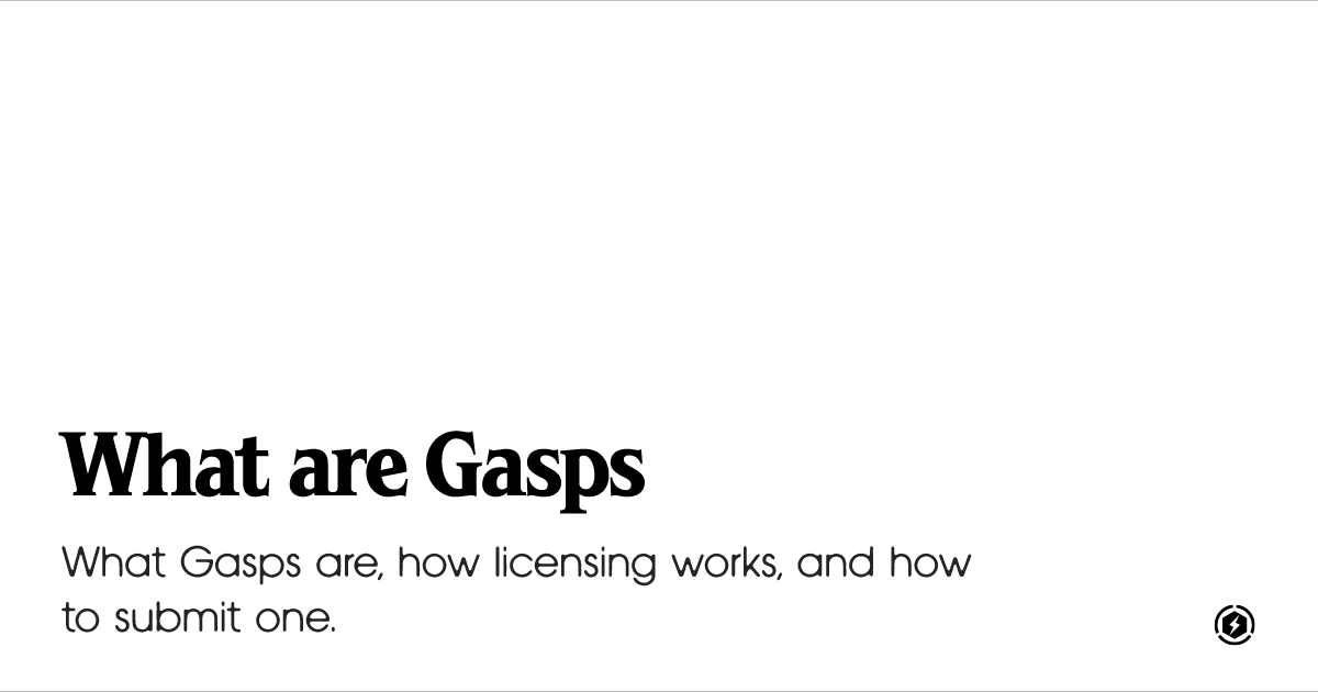 OG image preview for What are Gasps