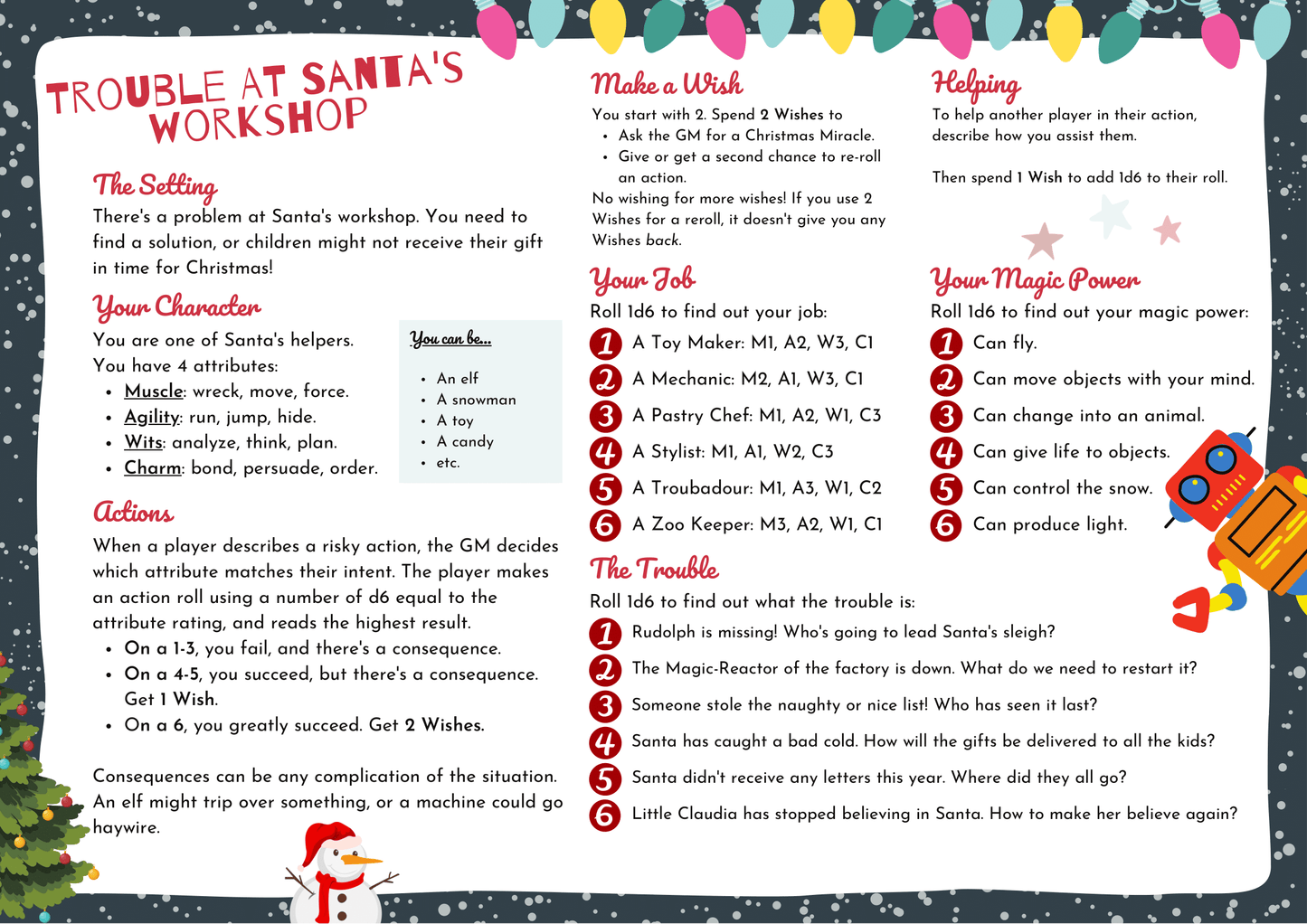 Trouble at Santa's Workshop (PDF)