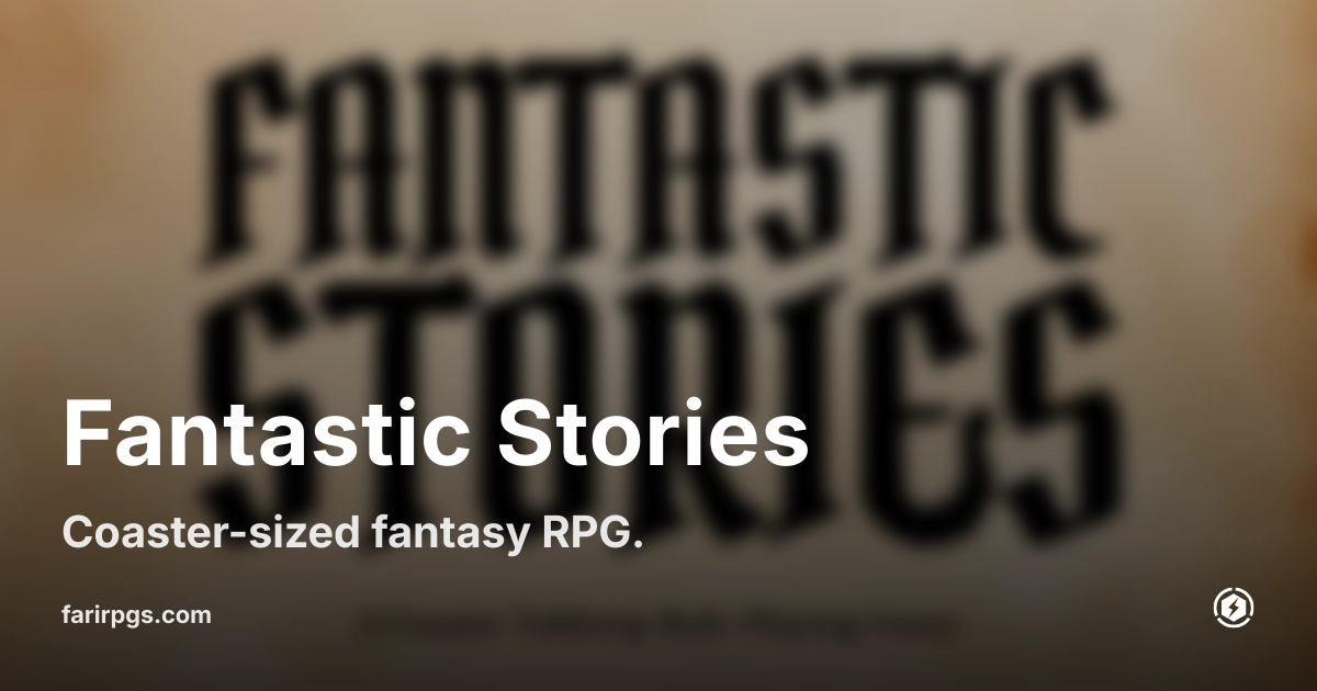 OG image preview for Fantastic Stories