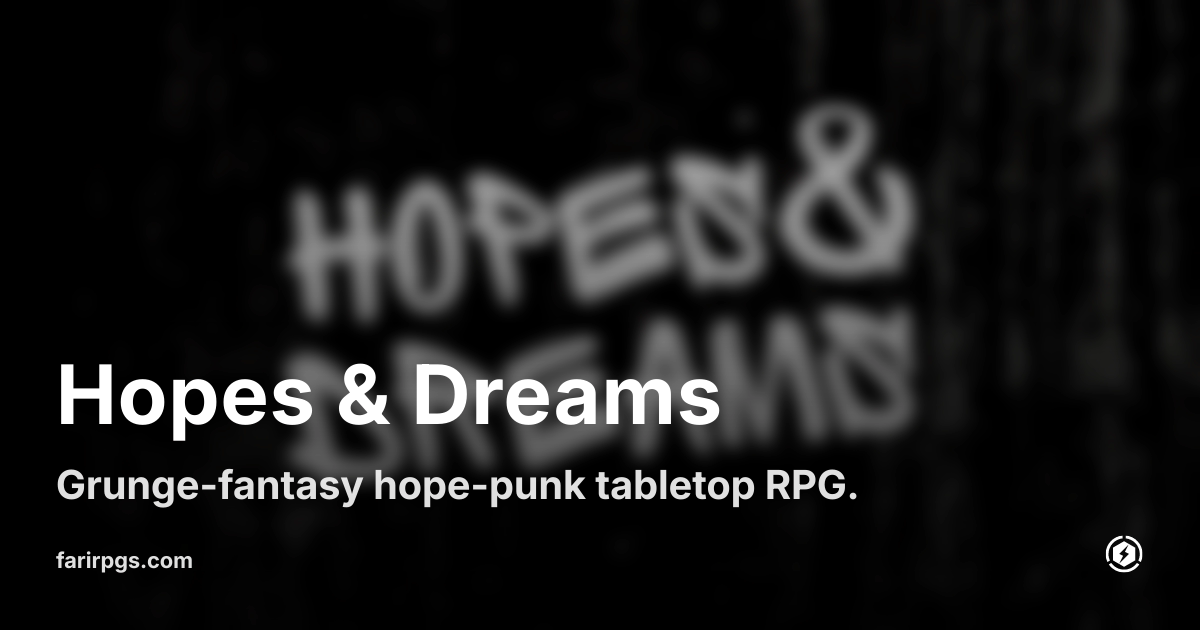 OG image preview for Hopes & Dreams