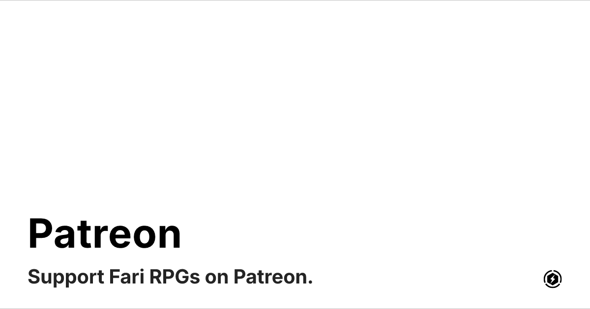 OG image preview for Patreon