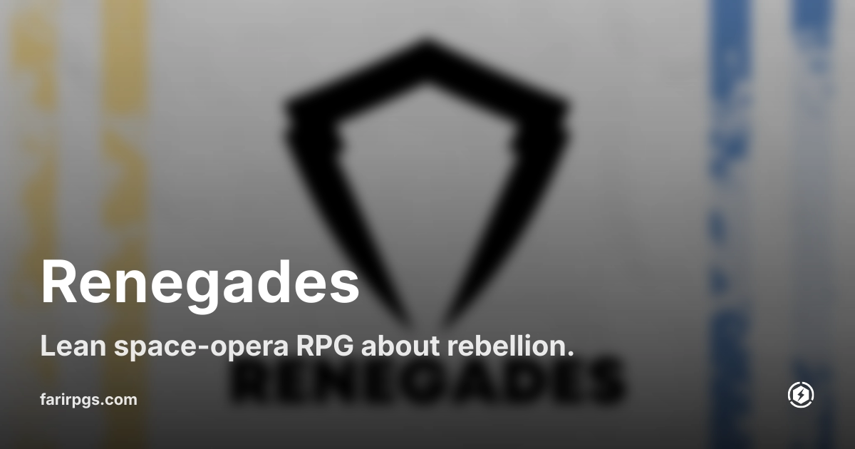 OG image preview for Renegades