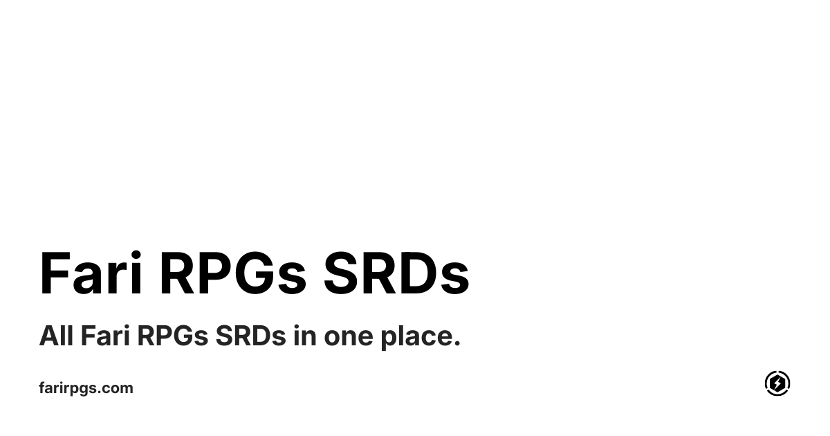 OG image preview for System Reference Documents