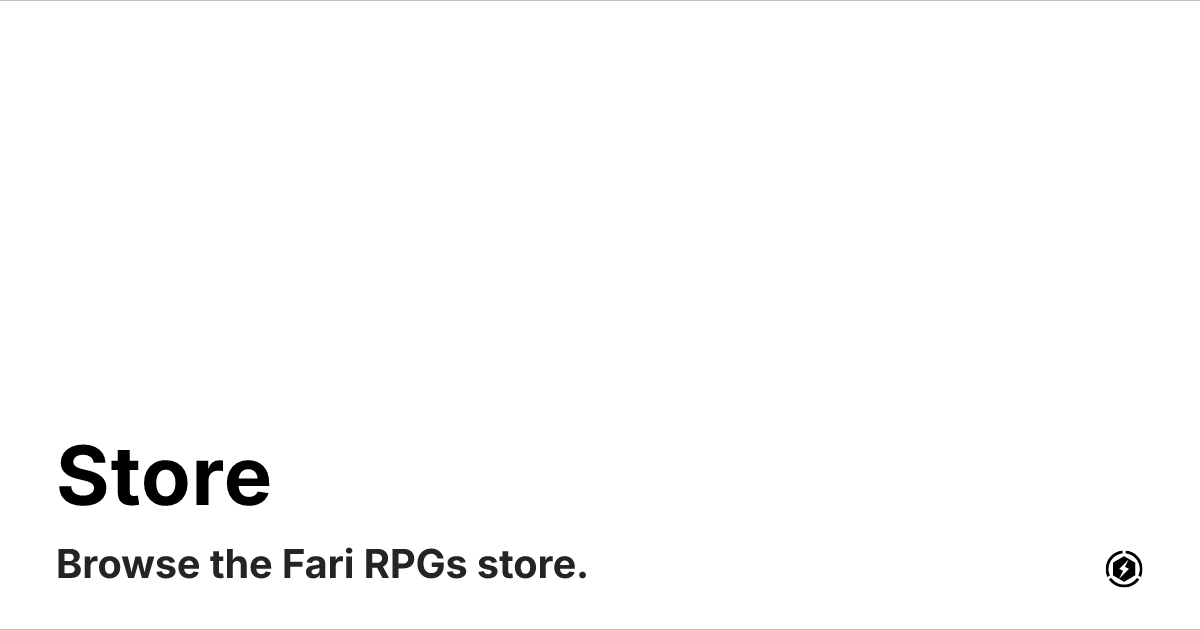 OG image preview for Store